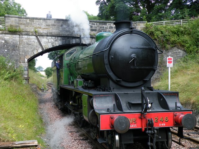 Take an Easter Egg Special steam train at Boness and Kinneil Railway