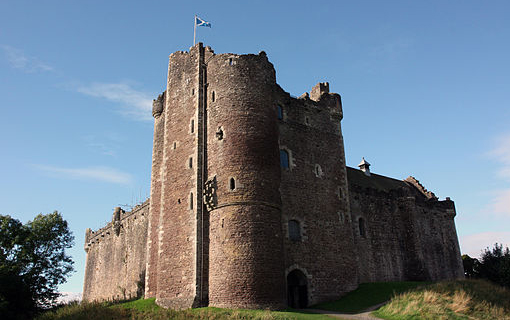 Doune Castle's brooding splendour