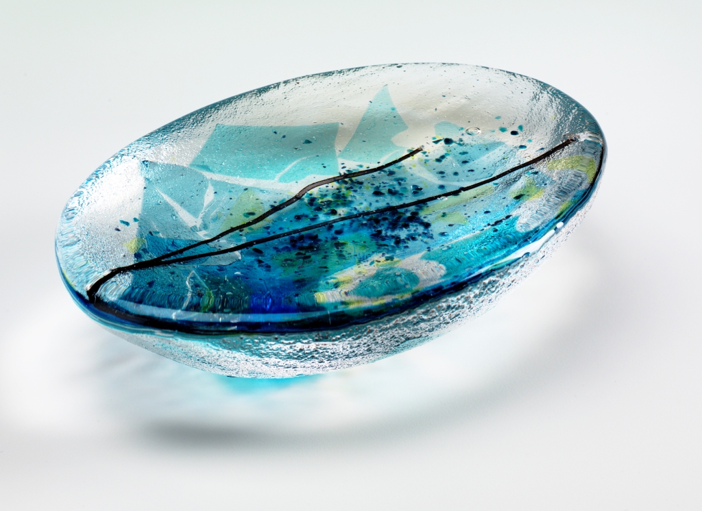 Oval Rock Pool glass