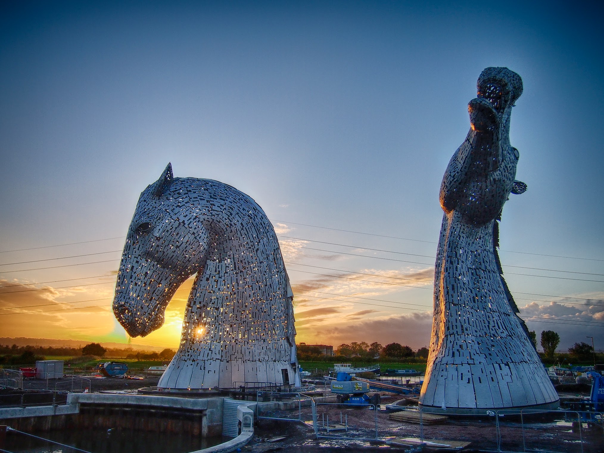 The Kelpies - figureheads for the fabulous Helix Park