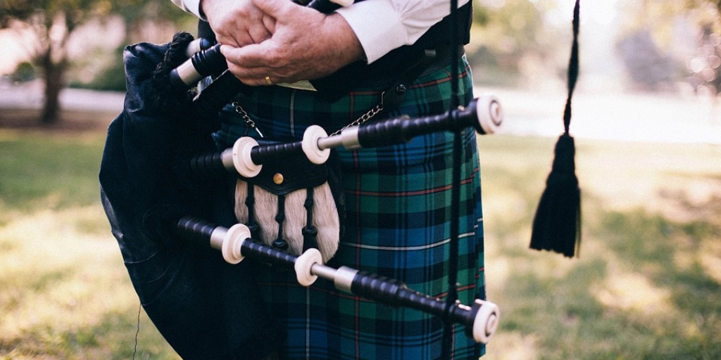 Solo and band piping contests are a regular feature